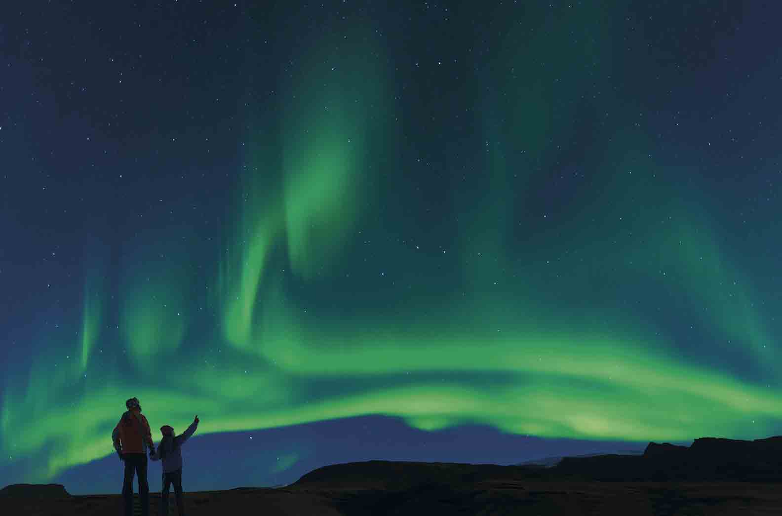 Colors de l’aurora boreal